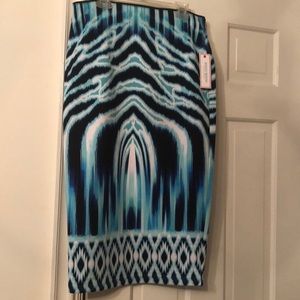Patterned skirt